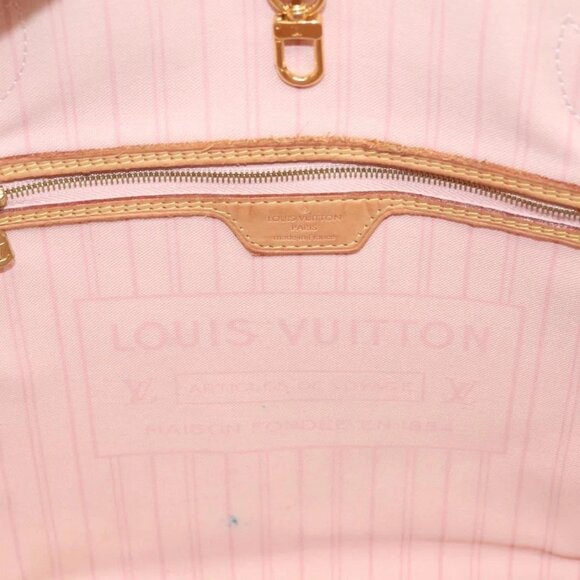 LOUIS VUITTON Damier Azur Neverfull MM Tote Bag - Picture 10 of 16